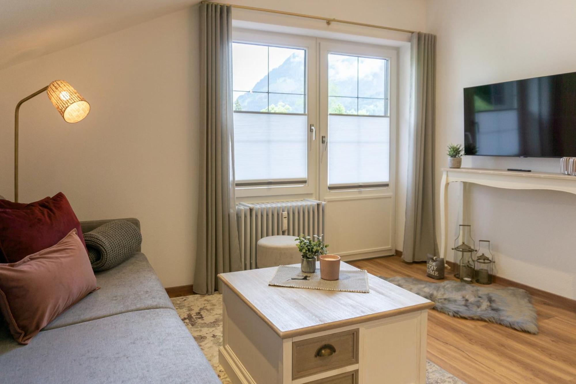 Berge, Balkon Und Top Ausstattung Mitten In Sonthofen Js2 Exterior photo